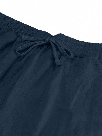 MATHIS | PANTALON LÉGER EN LIN AVEC CORDON