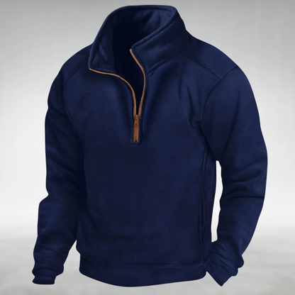 DUMONT LYON | PULLOVER LÉGER HALF-ZIP