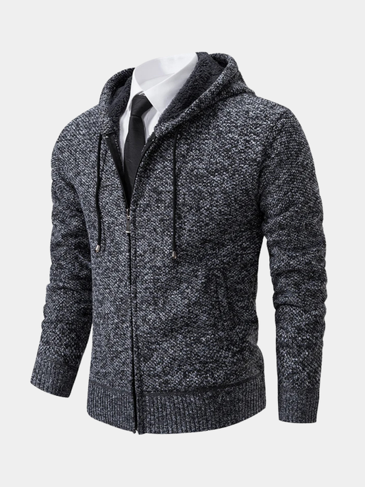Dumont Lyon | CARDIGAN AVEC ZIP EN POLAIRE
