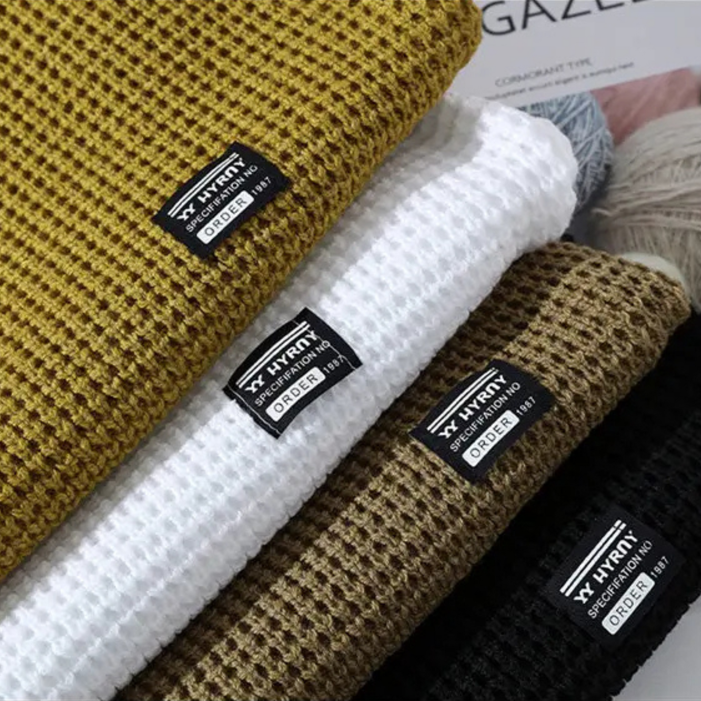 DUMONT LYON | PULL EN NID D'ABEILLE PREMIUM