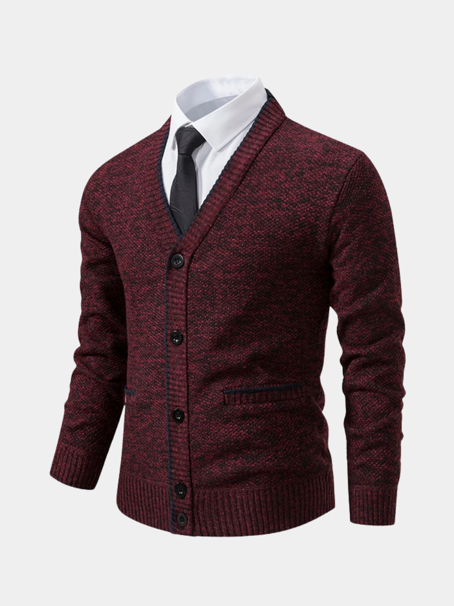 DUMONT LYON  | MAILLE DE LUXE AVEC COL EN V