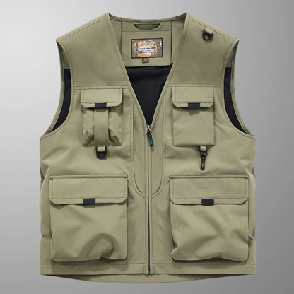 GILET CARGO RESPIRANT MULTI-POCHES
