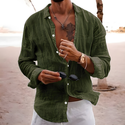 CHEMISE D'ÉTÉ EN COTON NATUREL