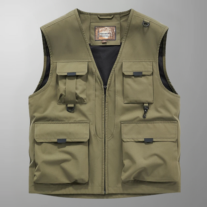 GILET CARGO RESPIRANT MULTI-POCHES