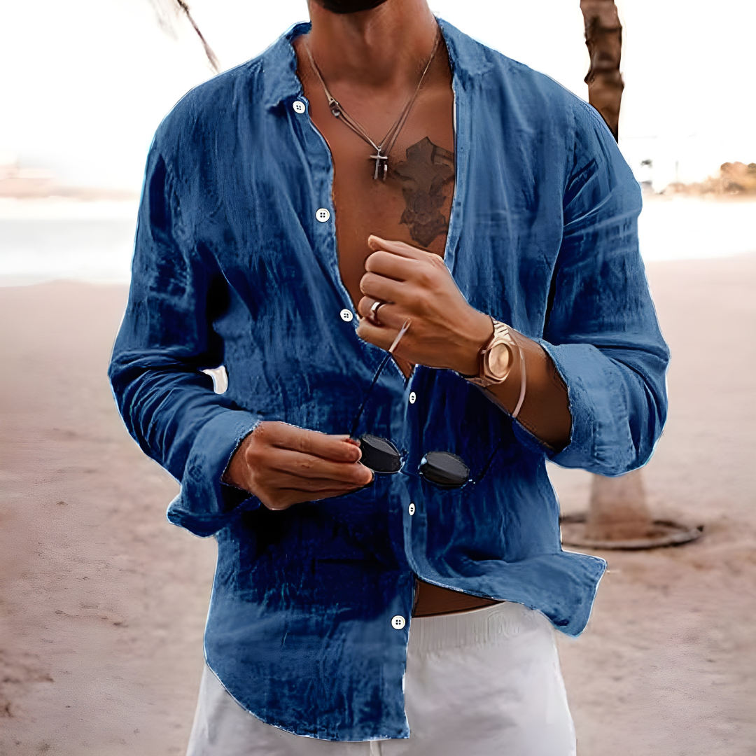 CHEMISE D'ÉTÉ EN COTON NATUREL