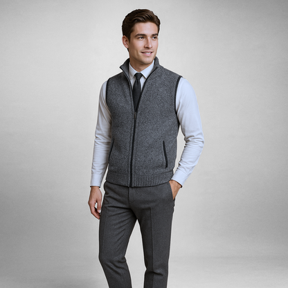 DUMONT LYON | GILET CASUAL EN LAINE