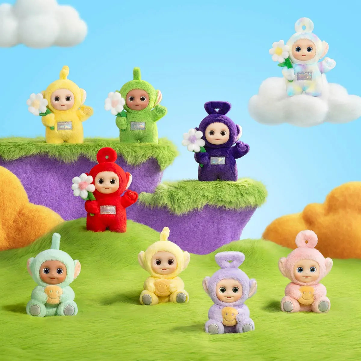 Pop Mart Teletubbies — Série « Say Hello » Figurines Collectibles
