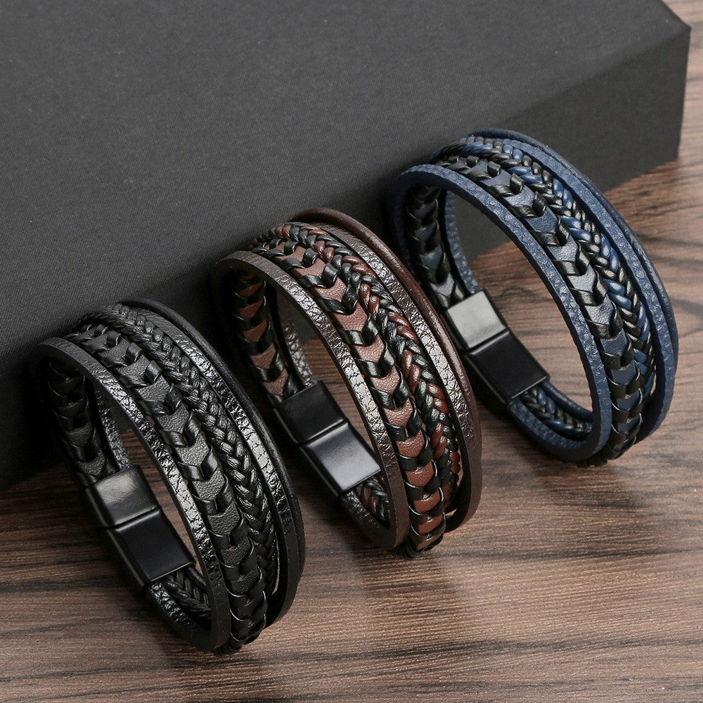 DUMONT LYON | BRACELET HOMME EN CUIR DE LUXE
