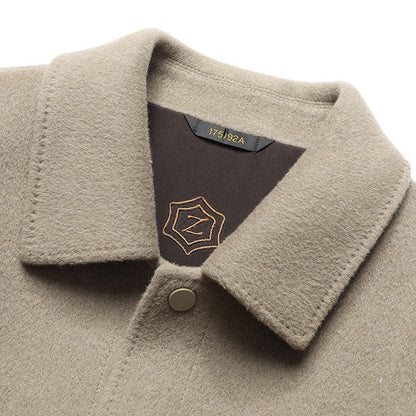 DUMONT LYON | MANTEAU EN LAINE D'AUTOMNE