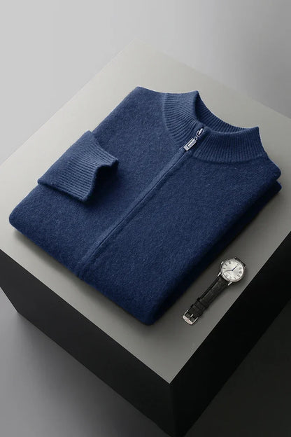 DUMONT LYON | GILET DE LUXE EN LAINE DE CACHEMIRE PREMIUM