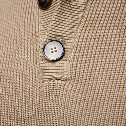 DUMONT LYON™ | PULL HOMME AVEC DESIGN À BOUTONS
