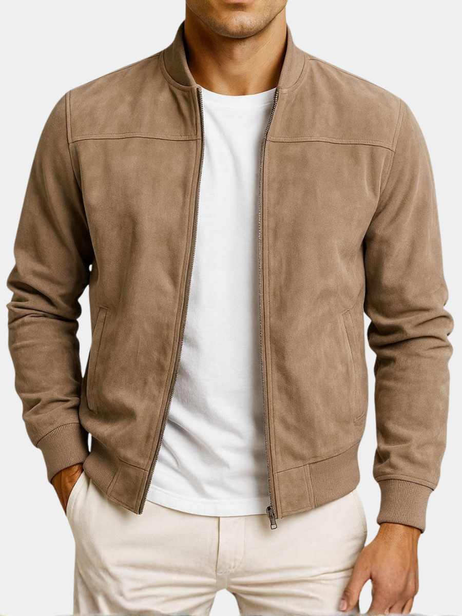 DUMONT LYON | VESTE EN CUIR SUEDE URBAINE