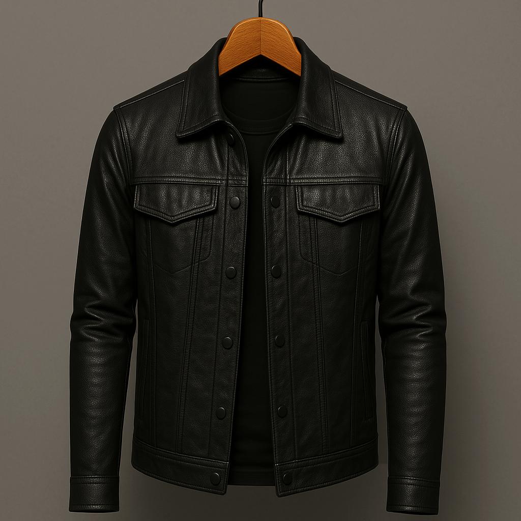 DUMONT LYON | VESTE EN CUIR MODERNE RIDER