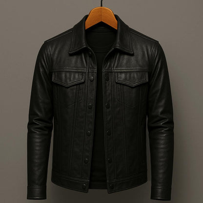 DUMONT LYON | VESTE EN CUIR MODERNE RIDER