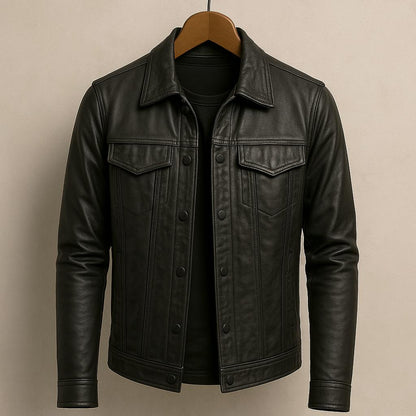 DUMONT LYON | VESTE EN CUIR MODERNE RIDER